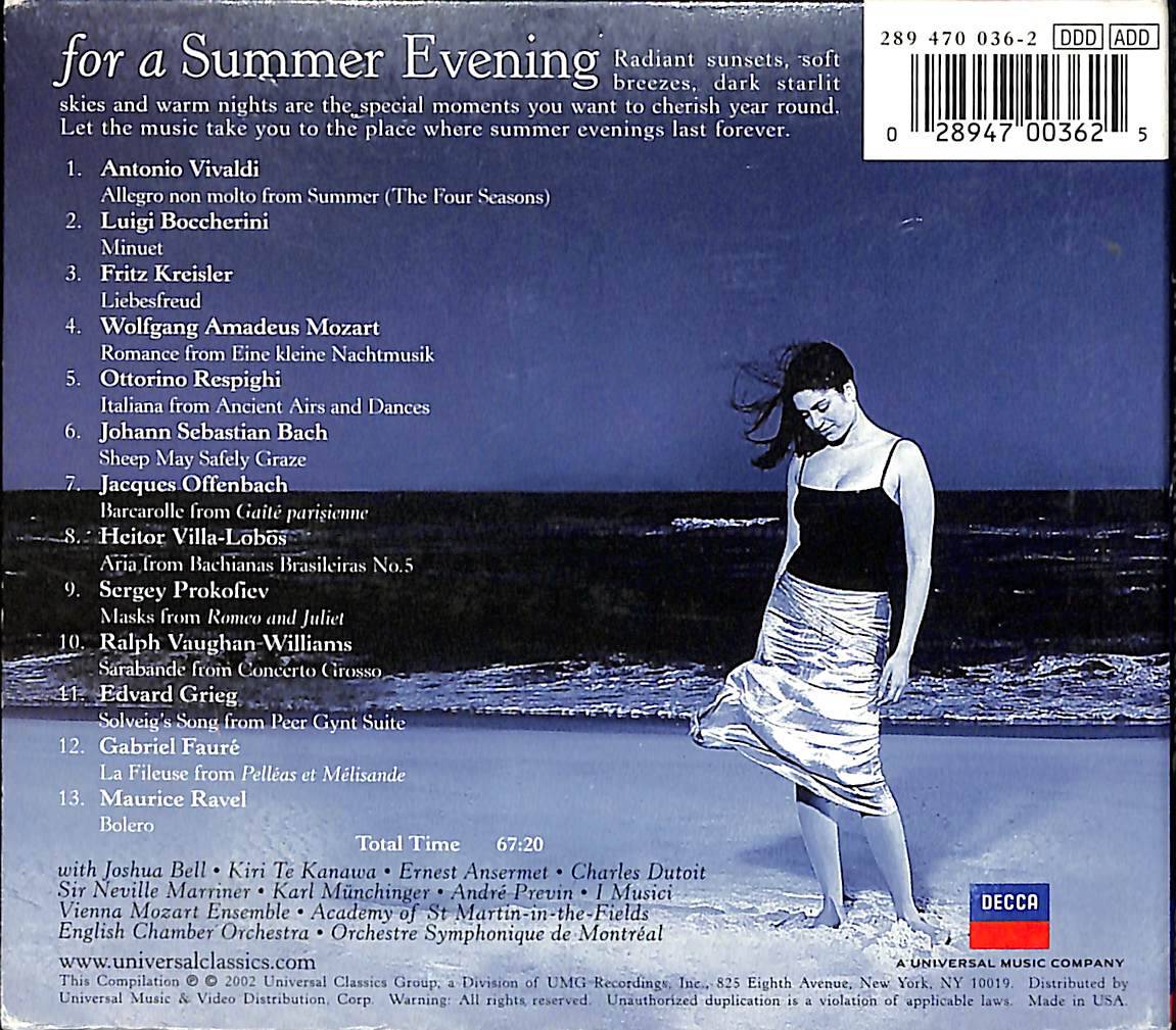 For a Summer Evening CD (İkinci El) CD5310 - 2