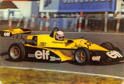 Formula 1 Yarış Arabası Kartpostalı KRT17826 - 1