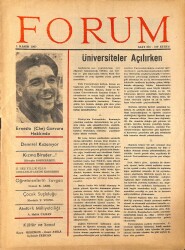 Forum Fikir Meydanıdır 1 Kasım 1967 Sayı326 İç Politikada Demirel Kazanıyor - Sanayileşme Sorunu NDR81521 - Gökçekoleksiyon