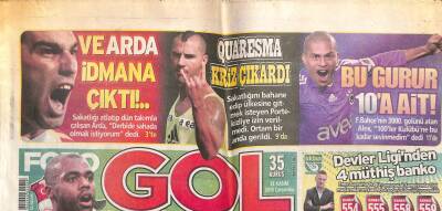 Foto Gol Gazetesi 24 Kasım 2010 - Fenerbahçenin Son Aşkı Makoun GZ104538 - 1