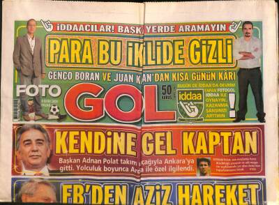 Foto Gol Gazetesi 4 Ekim 2009 - Ribery Nasıl Gitti ? GZ116749 - 1