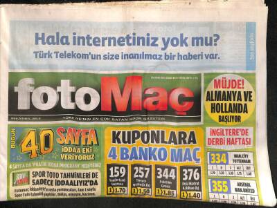 Foto Maç Gazetesi 20 Ocak 2012 - Keitadan Mesaj Var - Trabzonspor Alper İçin Tekrar Devrede GZ116784 - 1