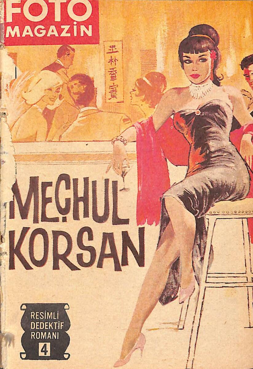 Foto Magazin Resimli Aşk Romanı 4 - Meçhul Korsan - Çizgi Roman NDR98930 - 1