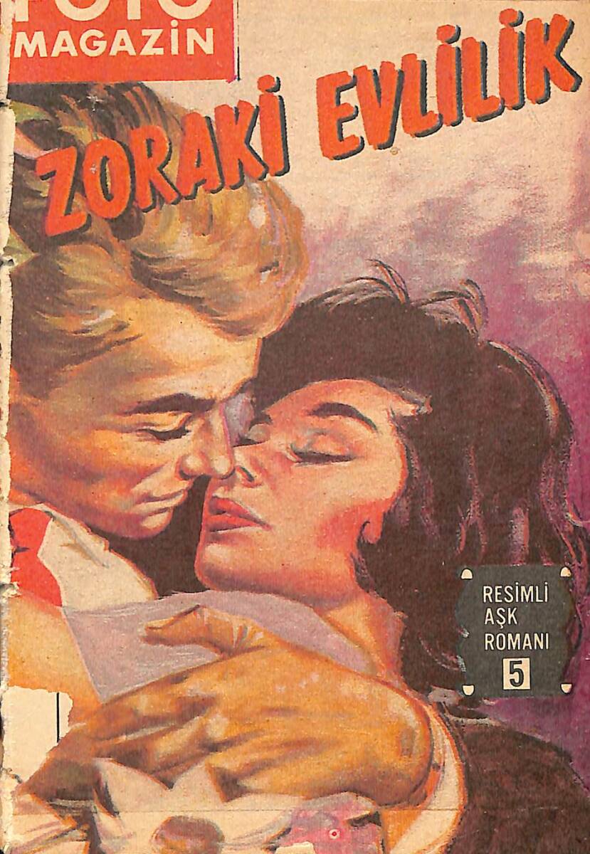 Foto Magazin Resimli Aşk Romanı 5 - Zoraki Evlilik - Çizgi Roman NDR98929 - 1