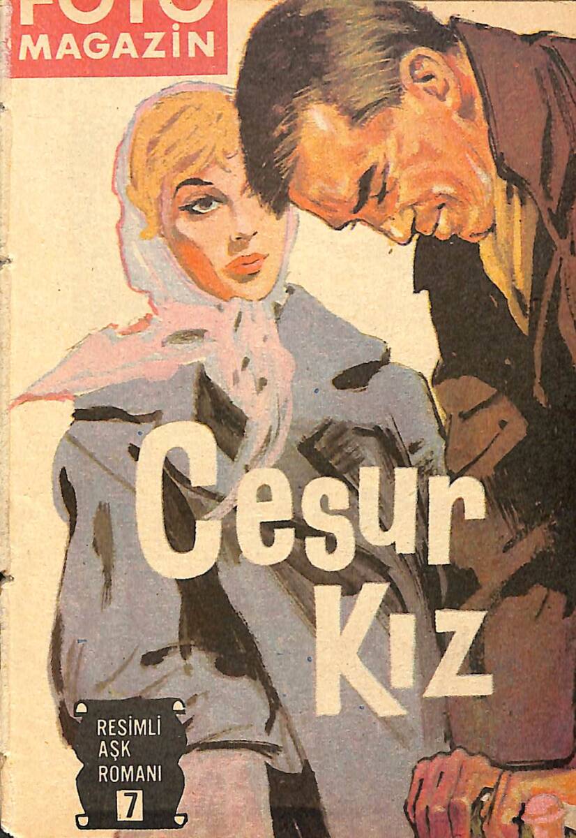 Foto Magazin Resimli Aşk Romanı 7 - Cesur Kız - Çizgi Roman NDR98926 - 1