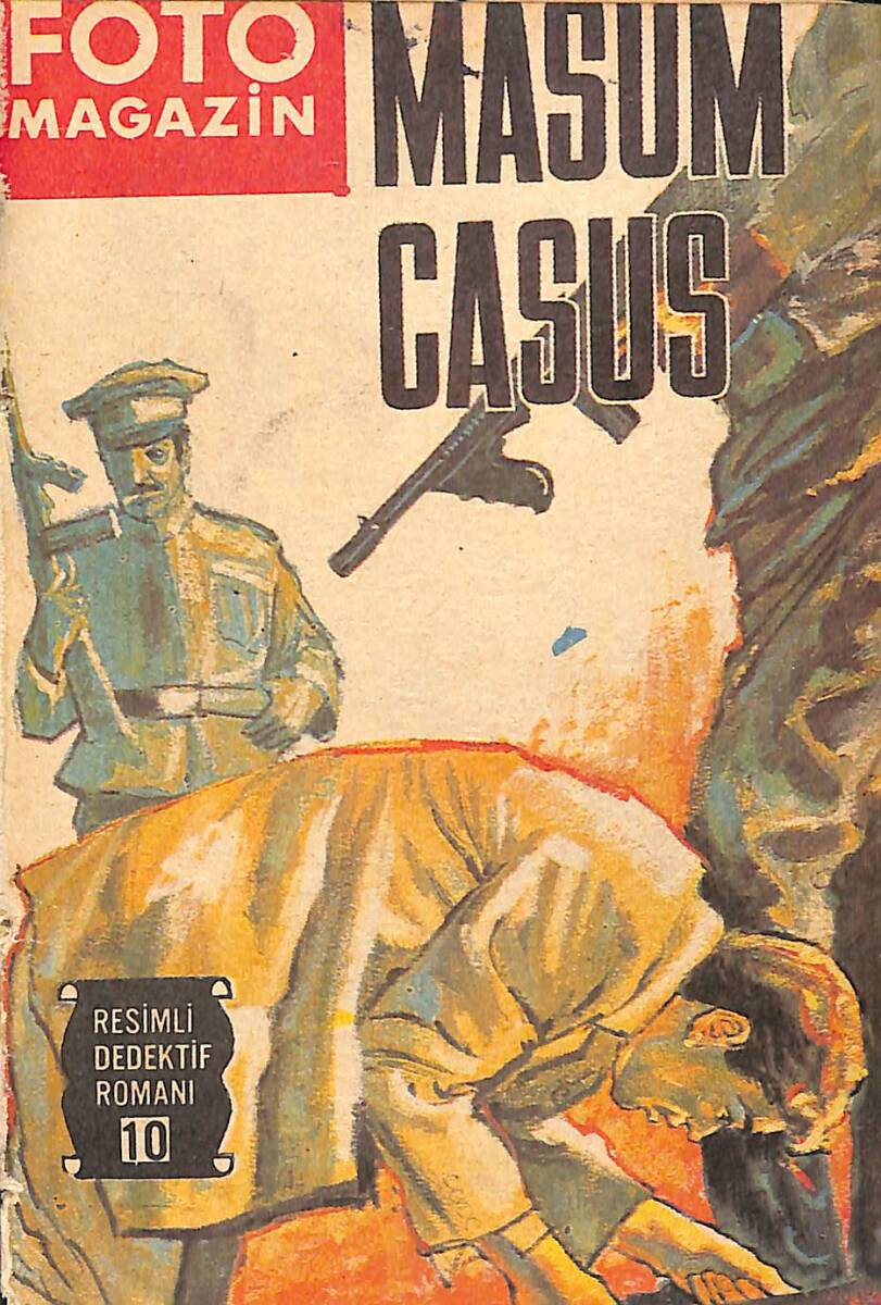 Foto Magazin Resimli Dedektif Romanı 10 - Masum Casus - Çizgi Roman NDR98923 - 1