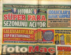 Fotomaç Gazetesi 10 Ağustos 2010 - Fenerliler Gözünüz Aydın Niang Tamam GZ101246 - 1