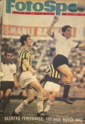 Fotospor Dergisi 11 Aralık 1967 Sayı 66 - Beşiktaş - Fenerbahçe 153. Büyük Maç, İzmirin En Eski Takımı Karşıyaka NDR86046 - Gökçekoleksiyon