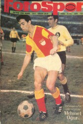 Fotospor Dergisi 12 Ağustos 1969 Sayı 153 - Galatasarayın Oyun Kurucusu Mehmet Oğuz - Bursada Her Futbolcu Ev Sahibi Olacak NDR86029 - Gökçekoleksiyon