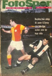 Fotospor Dergisi 13 Mayıs 1969 Sayı 140 - Beşiktaştan Aldığı İki Puan G. Saray İçin Liderliğe Açılan Yeni Bir Kapı Oldu NDR86084 - Gökçekoleksiyon