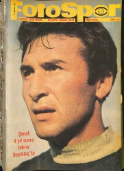 Fotospor Dergisi 14 Ağustos 1967 Sayı 49 - Şenol 4 Yıl Sonra Tekrar Beşiktaşta - İkinci Türkiye Liginde Heyecan Başlıyor NDR85930 - Gökçekoleksiyon