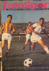 Fotospor Dergisi 17 Eylül 1968 Sayı 106 - Türkiye Ligi Heyecanı Sürprizlerle Başladı NDR85970 - Gökçekoleksiyon