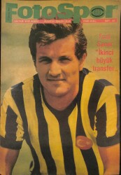 Fotospor Dergisi 17 Temmuz 1967 Sayı 45 - Turgay Şeren Coca Cola Reklam Afişi NDR85660 - Gökçekoleksiyon