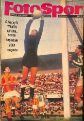 Fotospor Dergisi Sayı 9 - Yavru Ayhan, Beşiktaşı Macar Kuzman Kurtardı, Galatasaray, Fenerbahçe, Macaristanda Yeni Bir Yıldız NDR85932 - Gökçekoleksiyon