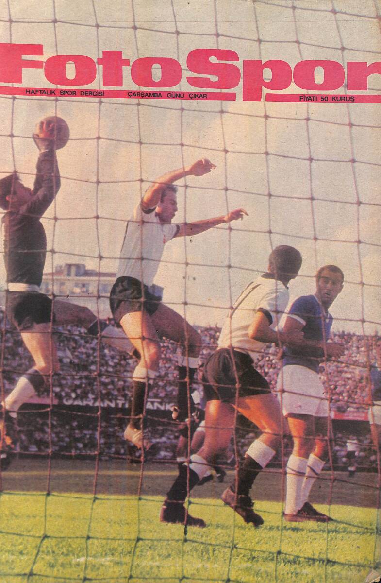 Fotospor Haftalık Spor Dergisi 14 Eylül 1966 Sayı: 1 NDR93345 - 1