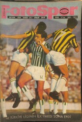Fotospor Haftalık Spor Dergisi 14 Ocak 1969 Sayı 123 - Türkiye Liginin İlk Yarısı Sona Erdi, Nihat, Sabri, Mümin NDR85620 - Gökçekoleksiyon