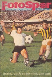 Fotospor Haftalık Spor Dergisi 17 Aralık 1968 Sayı 119 - Fenerbahçe İçin İkinci Galibiyet, Beşiktaş İçin İlk Yenilgi, Ogün, Süreyya, Fehmi NDR85983 - Gökçekoleksiyon