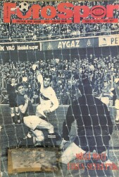 Fotospor Haftalık Spor Dergisi 18 Kasım 1969 Sayı 167 - Milli Maçı Üzgün Seyrettik, Kırmızı Grup Lideri Adanaspor NDR86041 - Gökçekoleksiyon