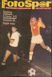 Fotospor Haftalık Spor Dergisi 19 Ağustos 1968 Sayı 102 Beşiktaş, Galatasaray, Fenerbahçe, Bursaspor, Boluspor, Fenerbahçeli Cenap, Salim NDR85966 - Gökçekoleksiyon
