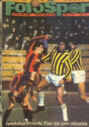 Fotospor Haftalık Spor Dergisi 23 Aralık 1967 Sayı 68 - Fenerbahçe-Altınordu Puan İçin Çetin Mücadele, Mathewsün Öğütleri NDR86048 - Gökçekoleksiyon