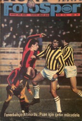 Fotospor Haftalık Spor Dergisi 25 Aralık 1967 Sayı 68 - Fenerbahçe - Altınordu Puan İçin Çetin Mücadele NDR85643 - Gökçekoleksiyon
