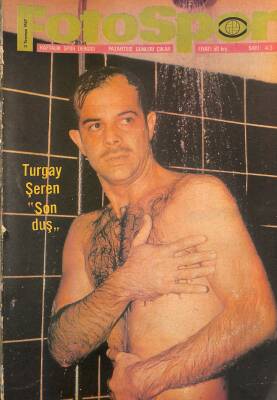 Fotospor Haftalık Spor Dergisi 3 Temmuz 1967 Sayı 43 - Turgay Şeren Son Duş Türkiye Kupasının Yeni Sahibi Altay NDR85924 - 1