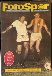 Fotospor Haftalık Spor Dergisi - 31 Aralık 1968 Sayı 121 - 1968e Son Büyük İmzayı G. Saray Attı, 314 Golden 8ini Oyuncular Kendi Kalesine Attı NDR85618 - Gökçekoleksiyon