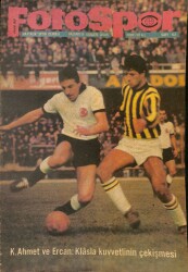 Fotospor Haftalık Spor Dergisi 4 Eylül 1967 Sayı52 Türkiyenin Tek Sakallı Futbolcusu Candemir Berkman NDR85626 - Gökçekoleksiyon