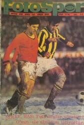 Fotospor Haftalık Spor Dergisi 5 Kasım 1968 Sayı 113 - Şeref Has Futbolcular Yönetimi Onun Ele Almasını İstiyorlar NDR85977 - Gökçekoleksiyon