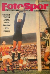 Fotospor Haftalık Spor Dergisi 9 Kasım 1966 Sayı9 Beşiktaşı Macar Kuzman Kurtardı NDR85644 - Gökçekoleksiyon