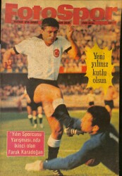 Fotospor Haftalık Spor Dergisi Sayı 17 - Yılın Sporcusu Yarışmasında İkinci Olan Faruk Karadoğan NDR85662 - Gökçekoleksiyon