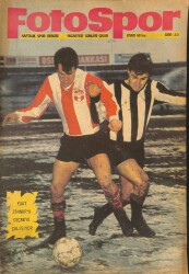 Fotospor Haftalık Spor Dergisi Sayı 23 - Fuat Zinnuru Geçmeye Çalışıyor NDR85649 - Gökçekoleksiyon