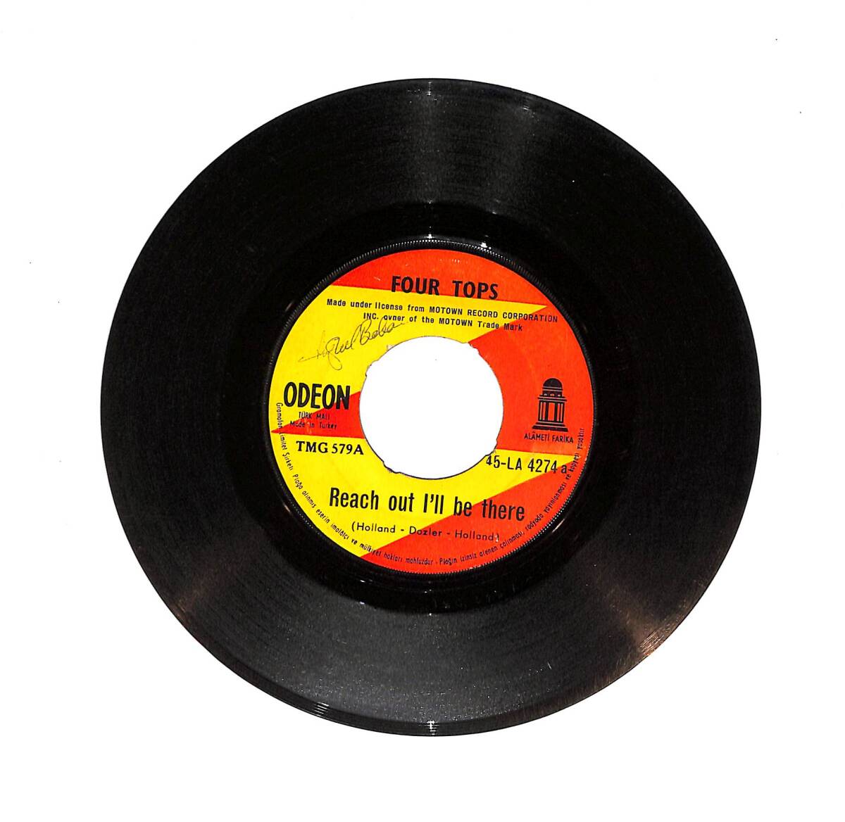 Four Tops - Reach Out I'll Be There - Until You Love Someone PLAK (10/7) PLK24138 - 1