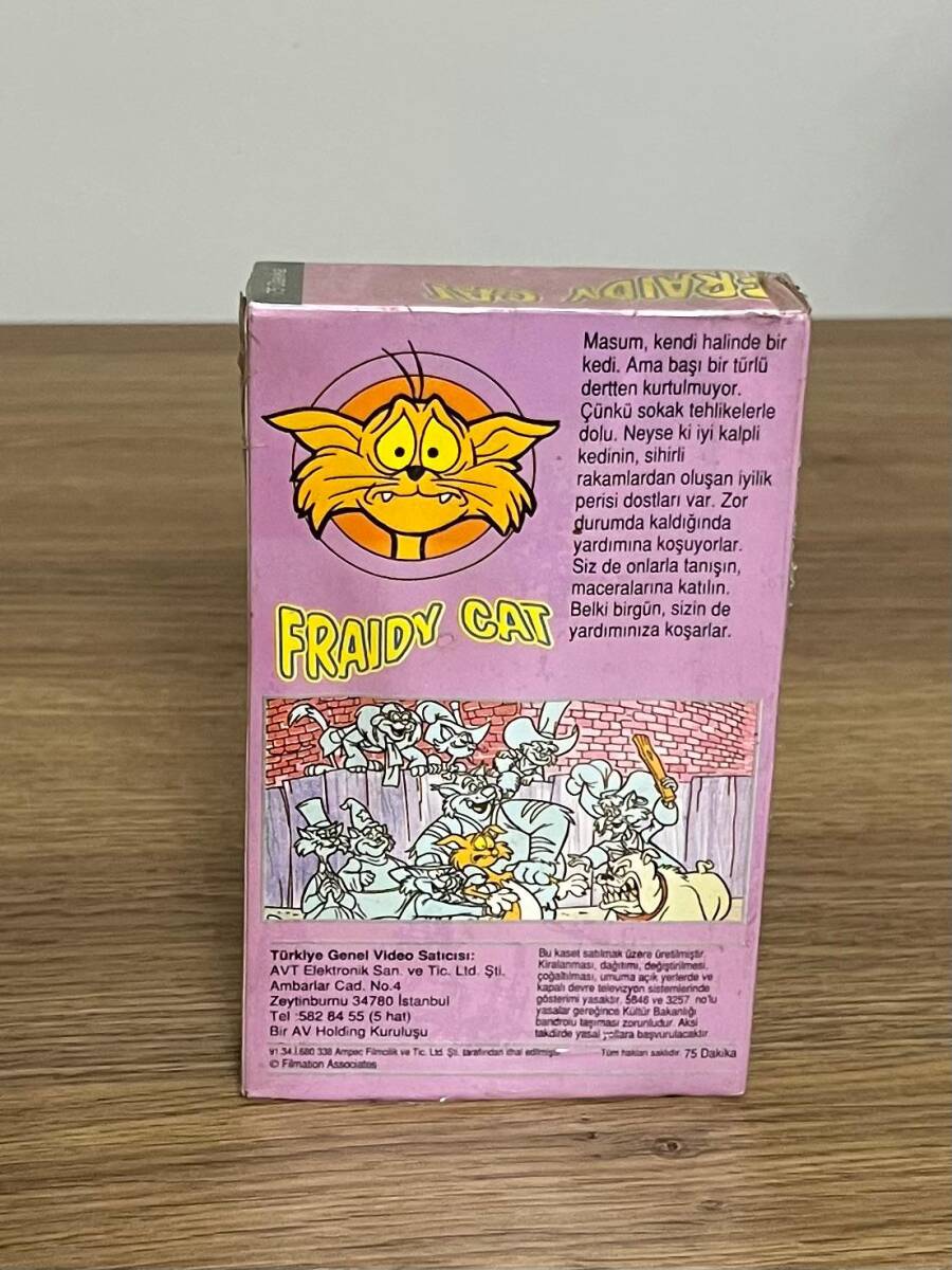 FRAIDY CAT- Açılmamış Jelatininde Beta Vidyo Kaset. DVD2837 - 3