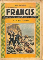 FRANCIS Journal Des Enfants Bien Eleves No15 22 Septembre 1938 - Lıle Aux Crabes NDR70103 - Gökçekoleksiyon