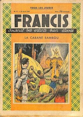 FRANCIS Journal Des Enfants Bien Eleves Sayı11 , 1938 , ÇOK NADİR NDR77167 - 1