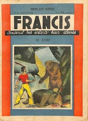 FRANCIS Journal Des Enfants Bien Eleves Sayı18 , 1938 , ÇOK NADİR NDR76968 - 1