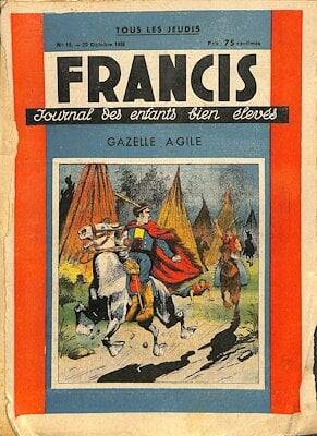 FRANCIS Journal Des Enfants Bien Eleves Sayı19 , 1938 , ÇOK NADİR NDR77162 - 1