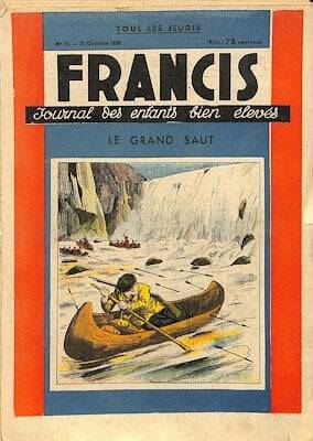 FRANCIS Journal Des Enfants Bien Eleves Sayı20 , 1938 , ÇOK NADİR NDR77161 - 1