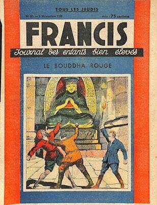 FRANCIS Journal Des Enfants Bien Eleves Sayı21 , 1938 , ÇOK NADİR NDR77171 - 1
