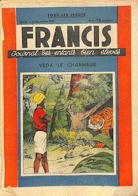 FRANCIS Journal Des Enfants Bien Eleves Sayı23 , 1938 , ÇOK NADİR NDR77165 - 1