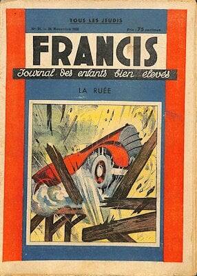 FRANCIS Journal Des Enfants Bien Eleves Sayı24 , 1938 , ÇOK NADİR NDR77166 - 1