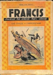 FRANCIS Journal Des Enfants Bien Eleves Sayı6 , 1938 , ÇOK NADİR NDR77170 - Gökçekoleksiyon