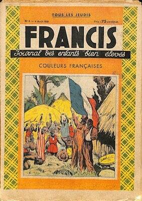 FRANCIS Journal Des Enfants Bien Eleves Sayı8 , 1938 , ÇOK NADİR NDR77168 - 1