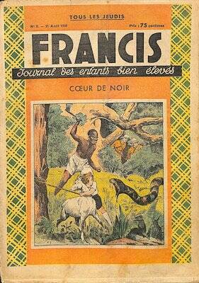 FRANCIS Journal Des Enfants Bien Eleves Sayı9 , 1938 , ÇOK NADİR NDR77160 - 1