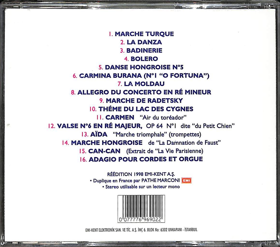 Franck Pourcel - Les Hits Classiques CD (İkinci El) CD5291 - 2