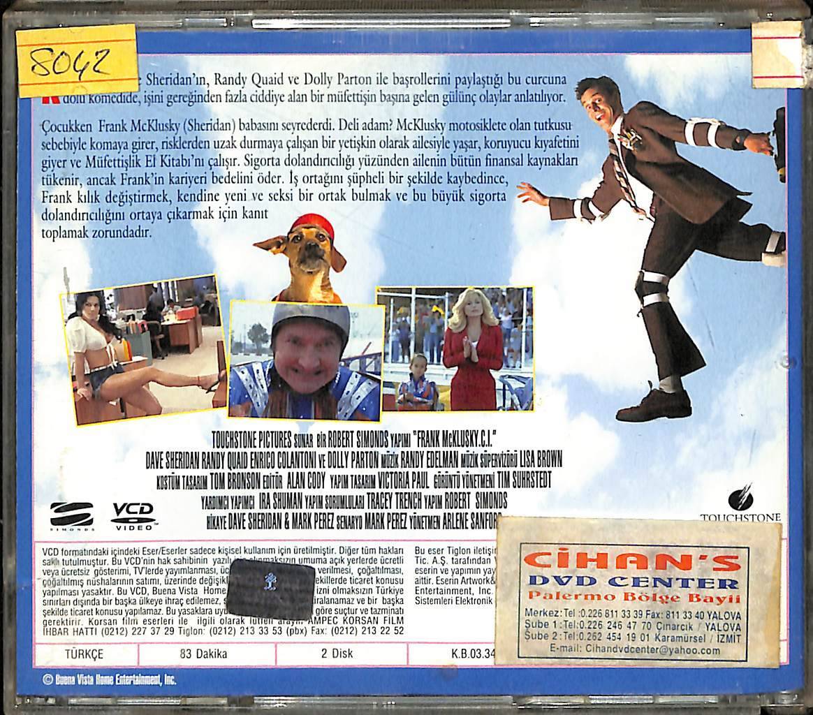 Frank McKlusky C.I VCD Film VCD14725 - 2