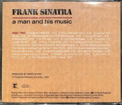 Frank Sinatra - A Man And His Music CD (İkinci El) CD4451 - 2