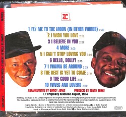 Frank Sinatra • Count Basie And His Orchestra – It Might As Well Be Swing CD İkinci El CD5867 - 2