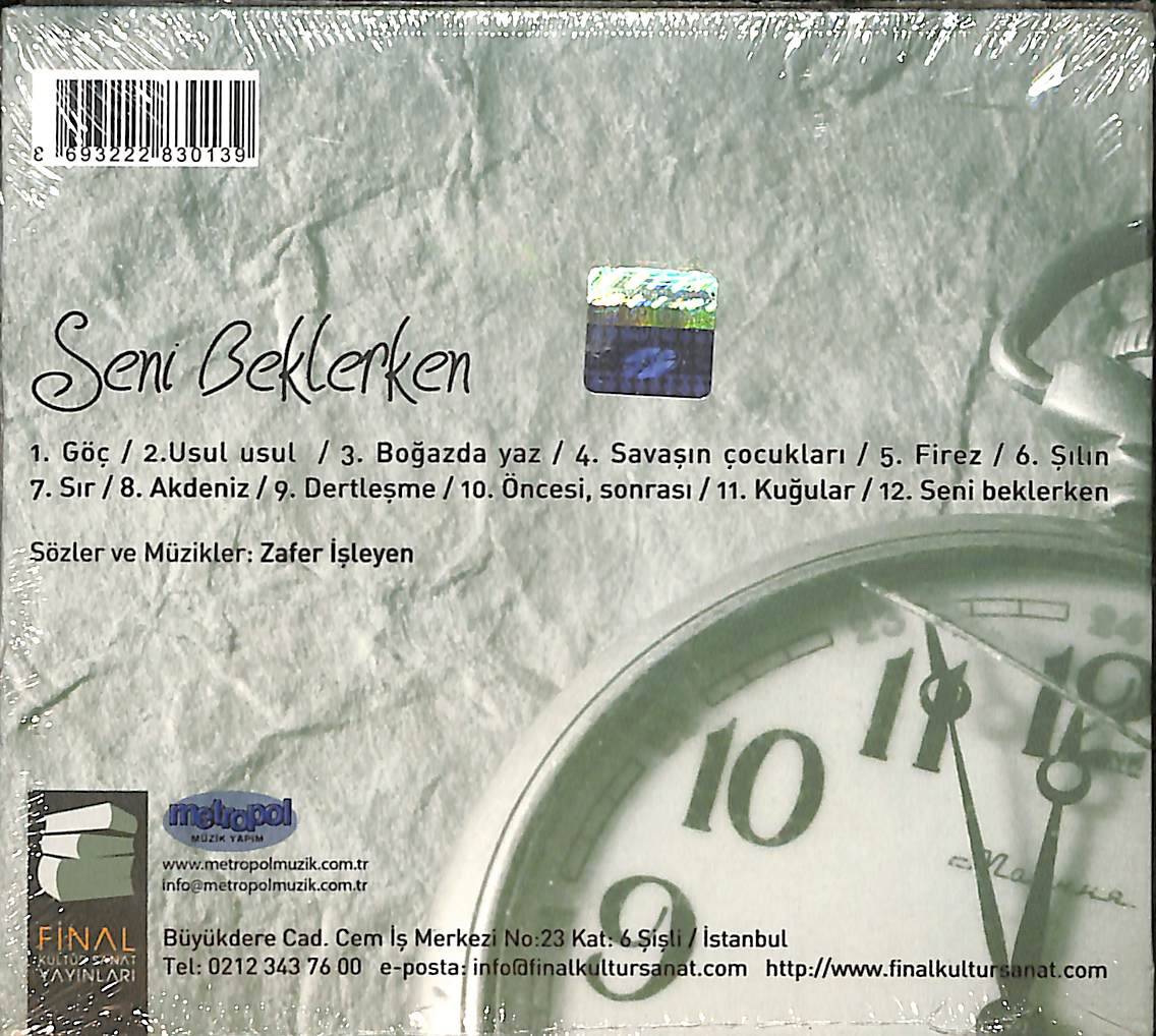 Zafer İşleyen - Seni Beklerken CD (Sıfır) CD5138 - 2